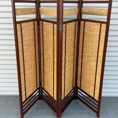 未使用品‼️パーテション‼️和風‼️レトロ‼️の画像