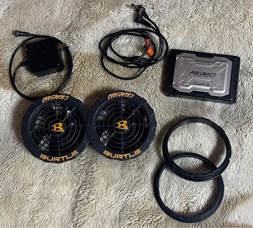 BURTLE AIRCRAFTファン　バッテリー　セット