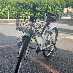 🔰自転車6速シマノ前カゴ付き26インチの画像