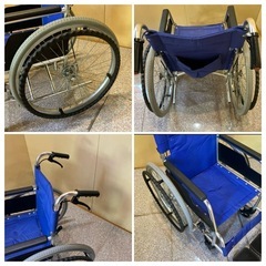 マツナガ　軽量車椅子　6輪自走式車椅子の画像
