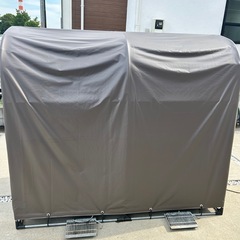 美品　南栄工業　サイクルハウス　2台用の画像
