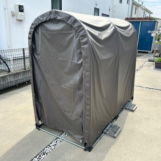 美品　南栄工業　サイクルハウス　2台用