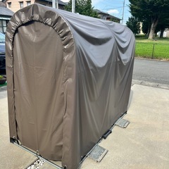 美品　南栄工業　サイクルハウス　2台用の画像