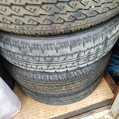 軽トラ外し　ハイゼット純正ホイールタイヤセット　145/80R12の画像