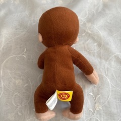 おさるのジョージのぬいぐるみの画像
