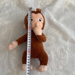 おさるのジョージのぬいぐるみの画像
