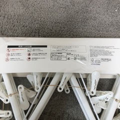 最終お値下げ😊 ✨新品未使用✨　折りたたみ角ハンガーの画像