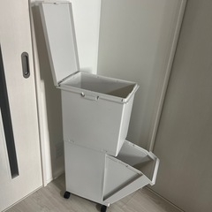 ゴミ箱（2段）の画像