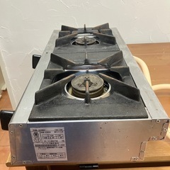 リンナイ 業務用ガスコンロ 2口タイプ 都市ガス12A・13A用　RSB-206SV-13Aの画像