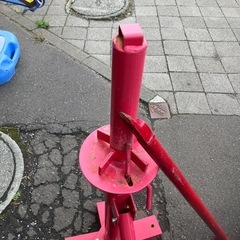 タイヤチェンジャー ビードブレーカー タイヤ交換　ビード落とし 手動式 　USEDの画像