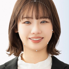 顔画像パーツ修正