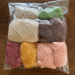 手芸用品　毛糸の画像