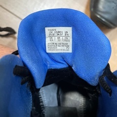 ミニバス　バスケットシューズ　バッシュ　21.5センチの画像