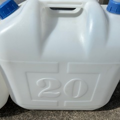 ポリタンク　20L　3個　　の画像