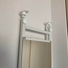 全身鏡　突っ張りミラー　姿見の画像