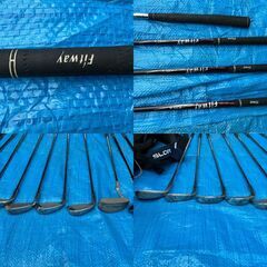 【❗️✨お得セット✨❗️】Fitway✨ゴルフクラブ11本セット⛳️初心者〜中級者に最適🌟キャディバッグ付き❗️の画像