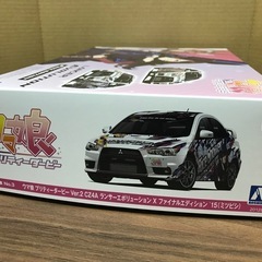 新品 アオシマ 1/24 痛車 No.03 ウマ娘 ランサーエボリューションの画像