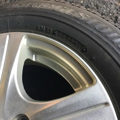 145/80R13 アルミホイール付スタッドレスタイヤ 4本セットの画像