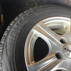 145/80R13 アルミホイール付スタッドレスタイヤ 4本セットの画像