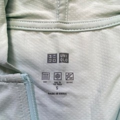 UNIQLO エアリズム　UVカットメッシュパーカーの画像