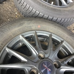 145/80R13 アルミホイール付スタッドレスタイヤ 4本セットの画像