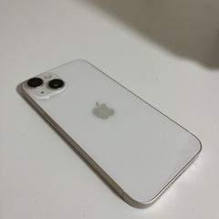 256GB Apple iPhone 14 ホワイト 本体　ガラスフィルム付きの画像