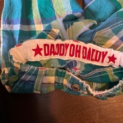 DADDY OH DADDYハーフパンツ、100センチの画像