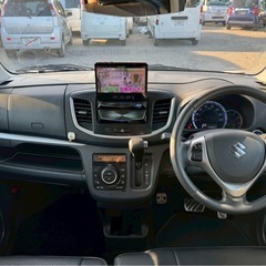 【支払総額19.8万円】1番人気パールホワイト ワゴンRスティングレー車検令和9年7月機関良好 内外装良好 自動ブレーキ フルセグTV Bluetooth ローダウン一目惚れ♩の画像
