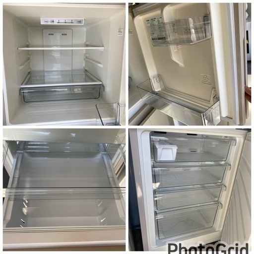 お薦め品‼️ガラスドア‼️冷凍/冷蔵切替室搭載‼️ツインバード3ドア冷凍冷蔵庫199L2019年