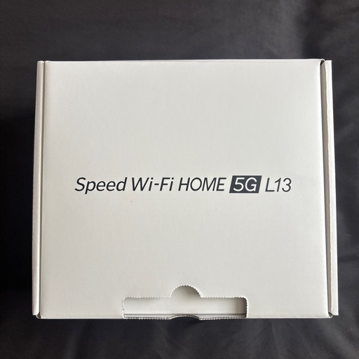 新品。未使用。
UQ WiMAX Speed Wi-Fi  5G L13