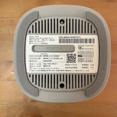 Speed Wi-Fi HOME 5G L13 ホワイト WiMAXの画像