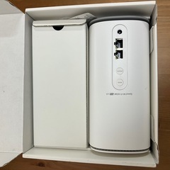 Speed Wi-Fi HOME 5G L13 ホワイト WiMAXの画像