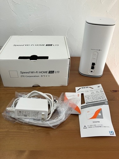 Speed Wi-Fi  5G L13 ホワイト WiMAX