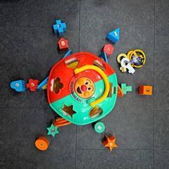 美品　　アンパンマンパズルはめ込みおもちゃの画像