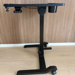 【サンワダイレクト】折りたたみ昇降デスク 100-ERD044Wの画像