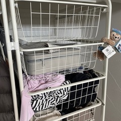 イケア 純正スチールラック接続部品の画像