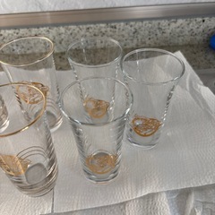 一口ビールグラス13個の画像