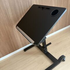 【サンワダイレクト】折りたたみ昇降デスク 100-ERD044Wの画像