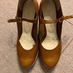 ＊DIANA ダイアナ　ウェッジソールサンダル　 ハイヒール　L 24センチの画像