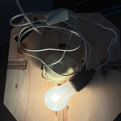 IKEA　ライト💡　中古の画像