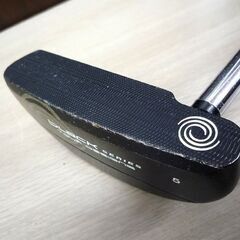 ゴルフクラブ パター オデッセイ ブラックシリーズ ツアーデザイン 5 TUNGSTEN 中古 ODYSSEY グリップ劣化 苫小牧西店の画像