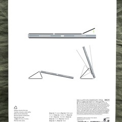 【美品】11インチiPad Air 用Smart Folio - デニムの画像