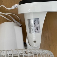 ジャンク　部品取りに　TEKNOS壁掛け扇風機　の画像