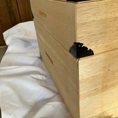 未使用ですが長期保存品　桐衣装ケース3段 　の画像