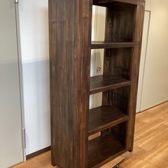 竹製オープンシェルフ【町田市再生家具】251258の画像