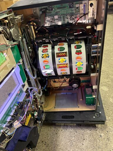 【パチスロ実機】QUEEN HANA HANA クイーンハナハナ【家庭100V】 パチスロ実機 クイーンハナハナ 家庭用電源