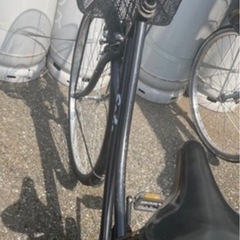 黒の自転車　美品の画像