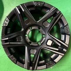5枚　17×8.5 139.7　6H +15 アルミホイールの画像