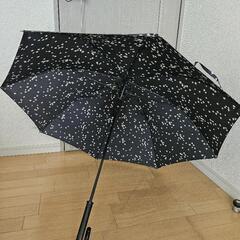 キウ　kiu 雨傘　ブラック　スターの画像