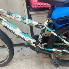子供用自転車の画像